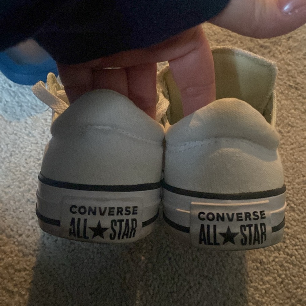 EUC Converse🤍🖤 - Picture 6 of 12